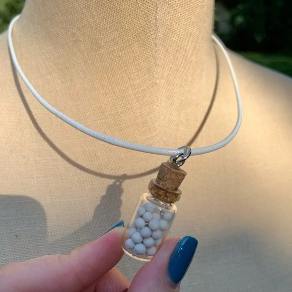 Handmade Bottled Up Emotions Necklace - Picture 6 of 14